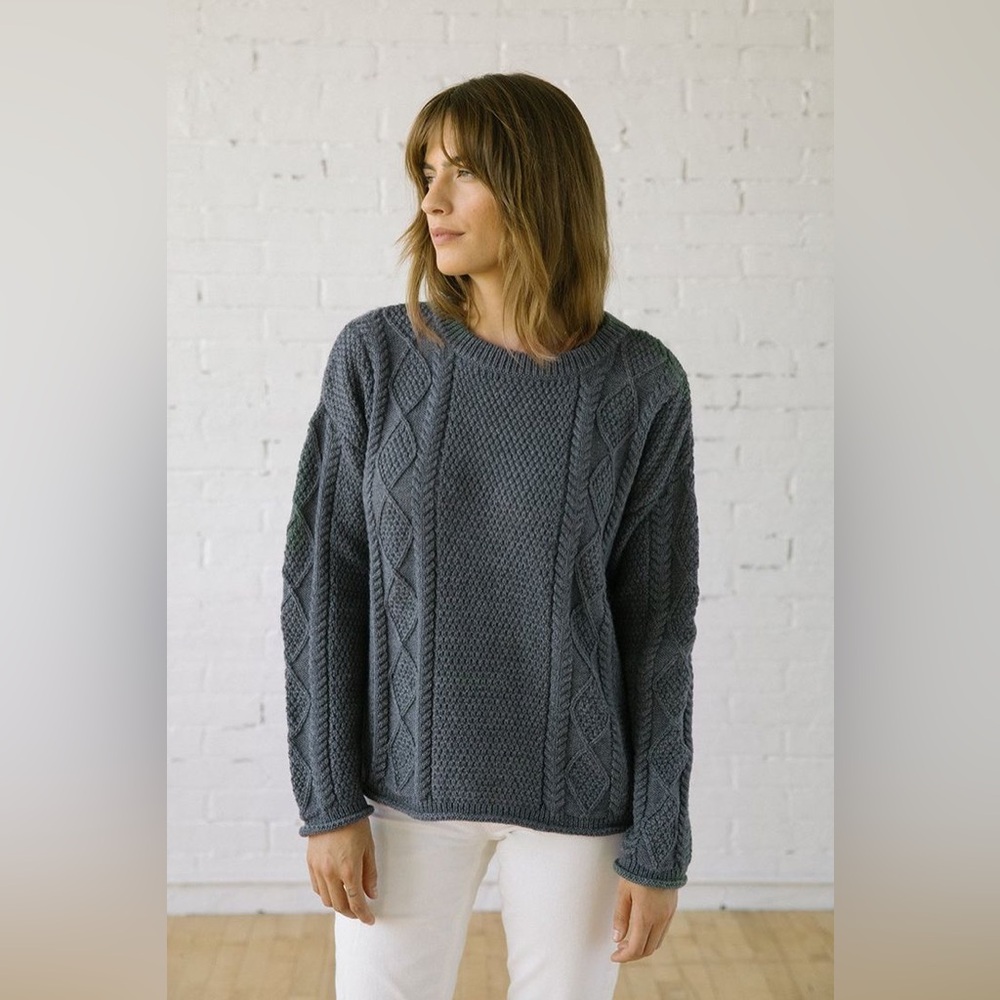 Tradlands Fisher Sweater | Gray | Size XS